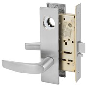 SARGENT Grade 1 Office or Entry Mortise Lock, B - Lever, LE1 - Escutcheon, Field Reversible, Less Cylinder,  LC-8205 LE1B 26D